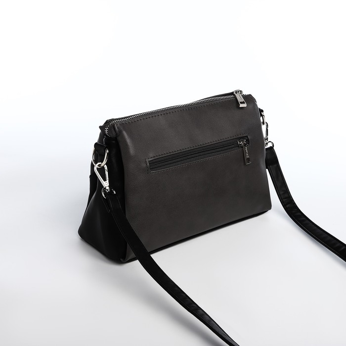 Сумка кросс-боди на молнии, цвет серый Сумка кросс-боди на молнии, цвет серый