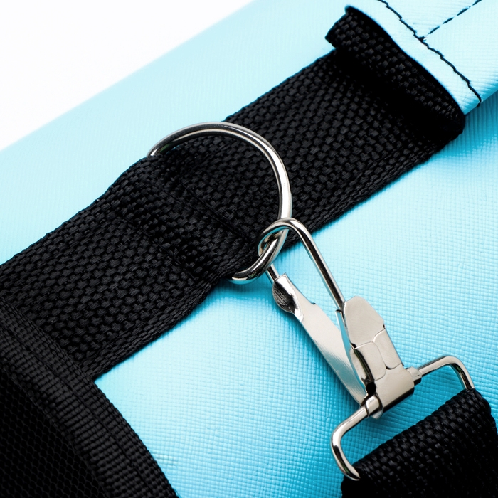 Сумка - переноска для животных  Сумка - переноска для животных "Путешественник", голубая, размер S, 37,5 х 17 х 22 см