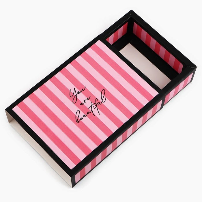 Коробка для сладостей «Ты красивая», 20 х 15 х 5 см Коробка для сладостей «Ты красивая», 20 х 15 х 5 см