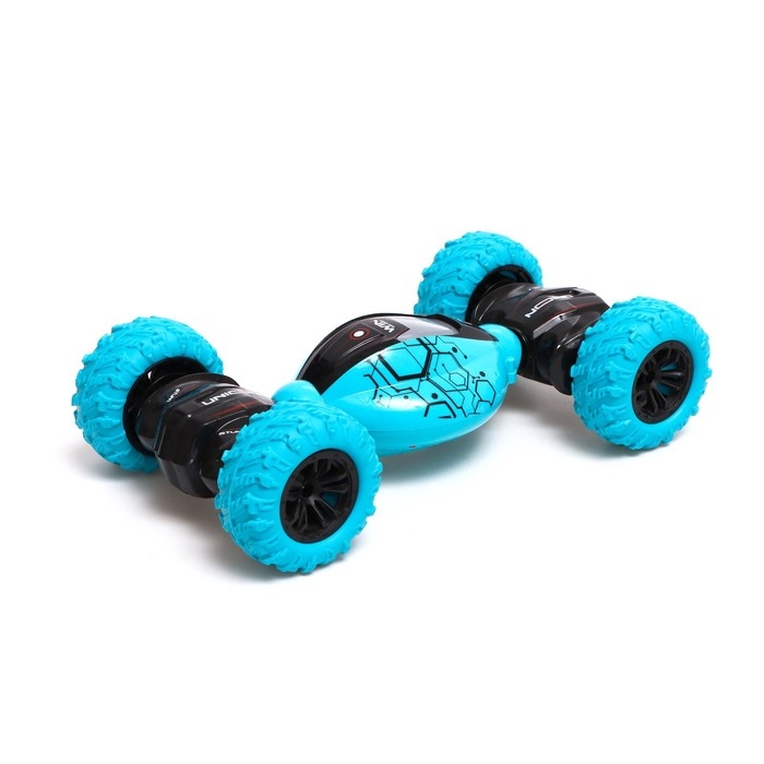 Перевёртыш радиоуправляемый CLIMBER, 1:16, 4WD, работает от аккумулятора, цвет синий Перевёртыш радиоуправляемый CLIMBER, 1:16, 4WD, работает от аккумулятора, цвет синий