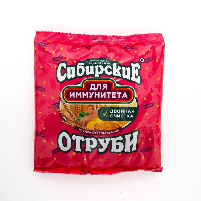 Отруби Сибирские для Иммунитета, 200 г Отруби Сибирские для Иммунитета, 200 г