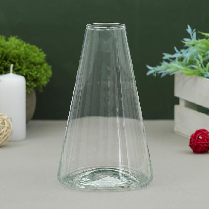 Ваза Ваза "Трапеция" 19х4,7х12 см,0,8л 2275