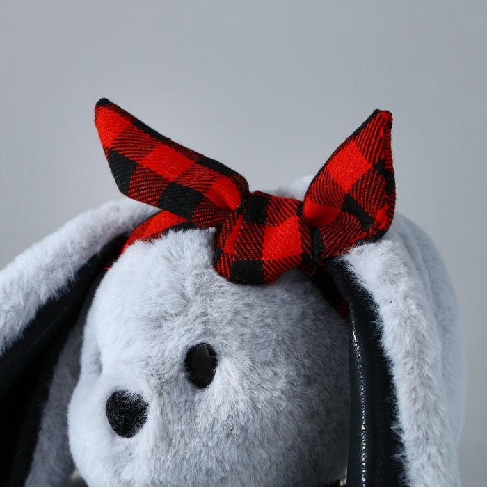 Мягкая игрушка зайка  Мягкая игрушка зайка "Li Рокер", заяц