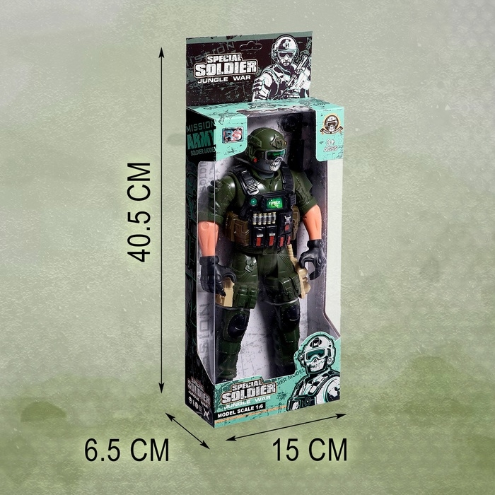 Фигурка солдата «Спецназовец», МИКС Фигурка солдата «Спецназовец», МИКС