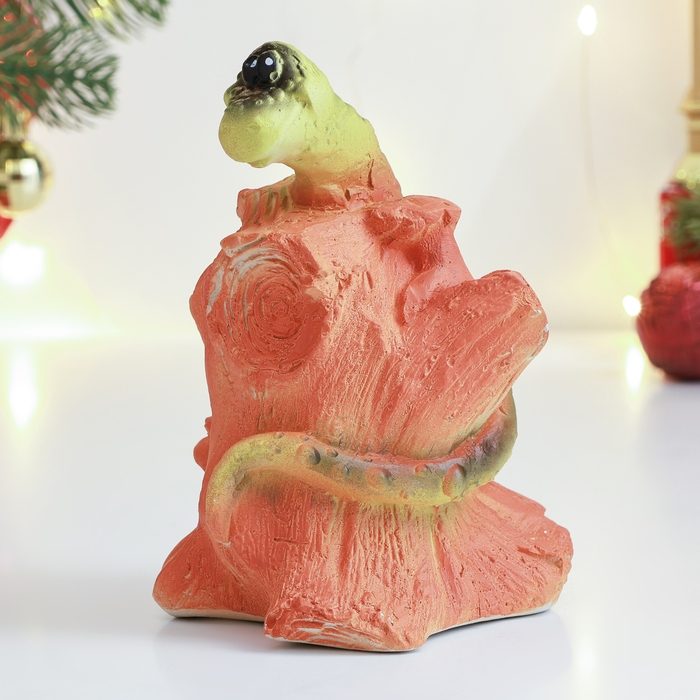 Новый год. Символ 2025. Копилка Новый год. Символ 2025. Копилка "Змея на ветке" 10х10х16см