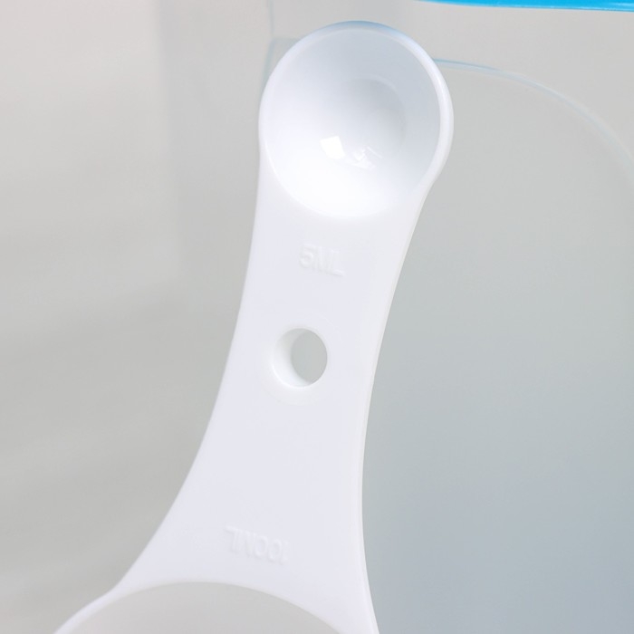 Контейнер для стирального порошка, 6 л, цвет голубая лагуна Контейнер для стирального порошка, 6 л, цвет голубая лагуна