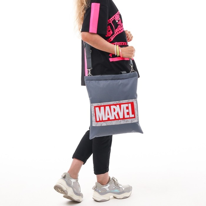 Шопер, 36.5х34х7 см, Марвел