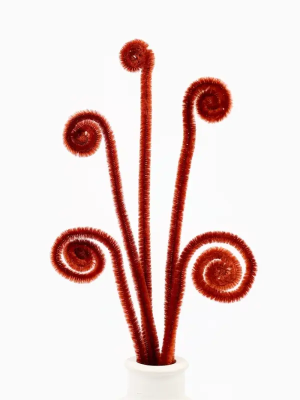 Синельная проволока, набор 100 шт, коричневая, 30 см