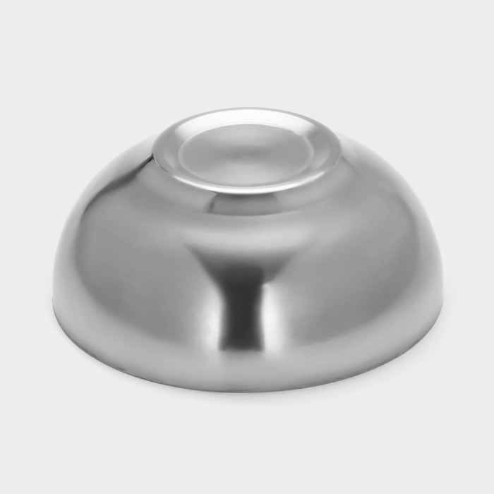 Миска из нержавеющей стали с двойными стенками «Трефор», 500 мл, d=15 см Миска из нержавеющей стали с двойными стенками «Трефор», 500 мл, d=15 см