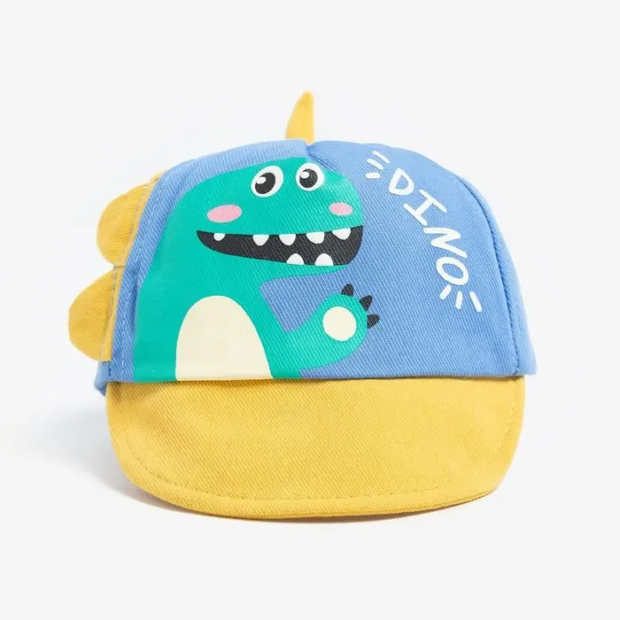 Кепка детская MINAKU «Динозаврик», размер 46-50, голубая Кепка детская MINAKU «Динозаврик», размер 46-50, голубая