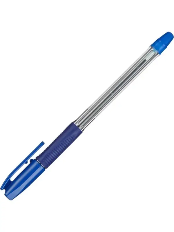 Ручка шариковая Pilot. BPS-GP, синий стержень BPS-GP-EF, узел 0.5 мм, на масляной основе, резиновый упор