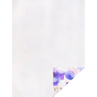 Бумага упаковочная Акварельные пузырьки(70x100см,10л)Собств.разраб.УБ-6802