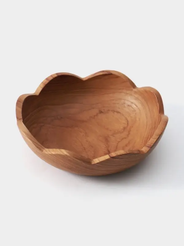 Тарелка, 17&times;17&times;5 см, тиковое дерево