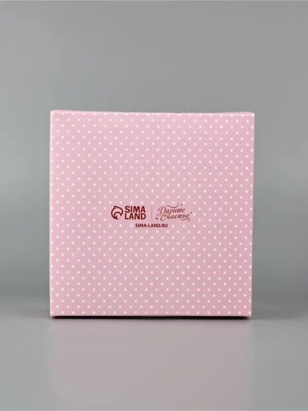 Упаковка для кондитерских изделий, под бенто - торт «Поздравляю», 14×14×8 см