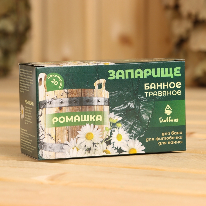 Запарка банная травянная Запарка банная травянная "Ромашка" 20х1,5г