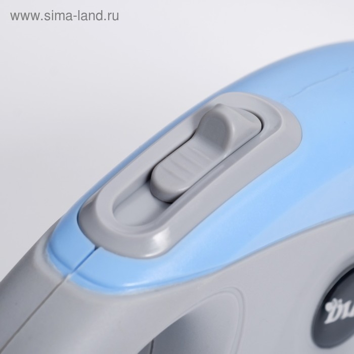 Рулетка DIIL, 5 м, до 40 кг, лента, прорезиненная ручка, голубая с серым Рулетка DIIL, 5 м, до 40 кг, лента, прорезиненная ручка, голубая с серым