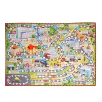 Игра-ходилка в коробке с карточками "Автошкола"