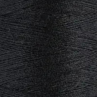 Нитки 40/2, 300 м, чёрные №175