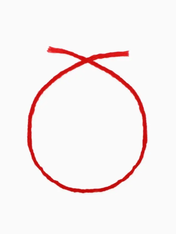 Браслет-оберег &laquo;Красная нить&raquo;, каббала, 30 см