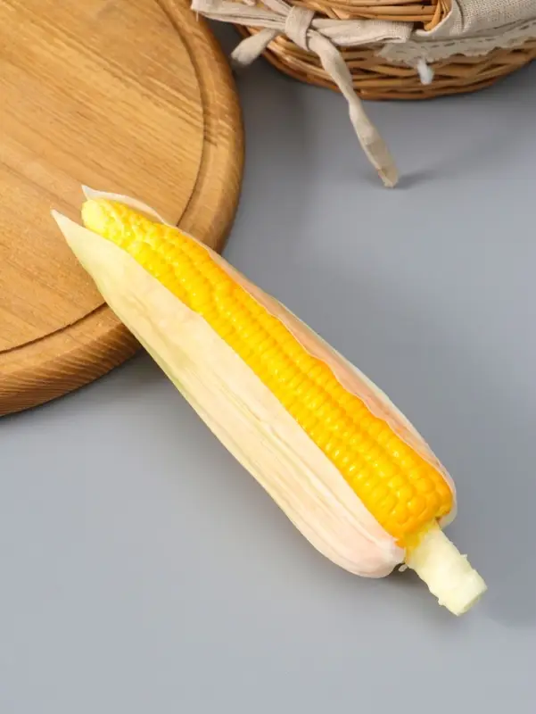 Муляж "Кукуруза в початке" 21х5,5 см, жёлтый