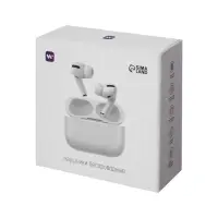 Наушники беспроводные Windigo Pro, TWS, вакуумные, Bluetooth 5.0, 40/500 мАч, белые глянцевые