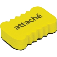 Губка-стиратель для маркерных досок Attache Economy, 5.5x3.5x1.5cм,3 шт/уп