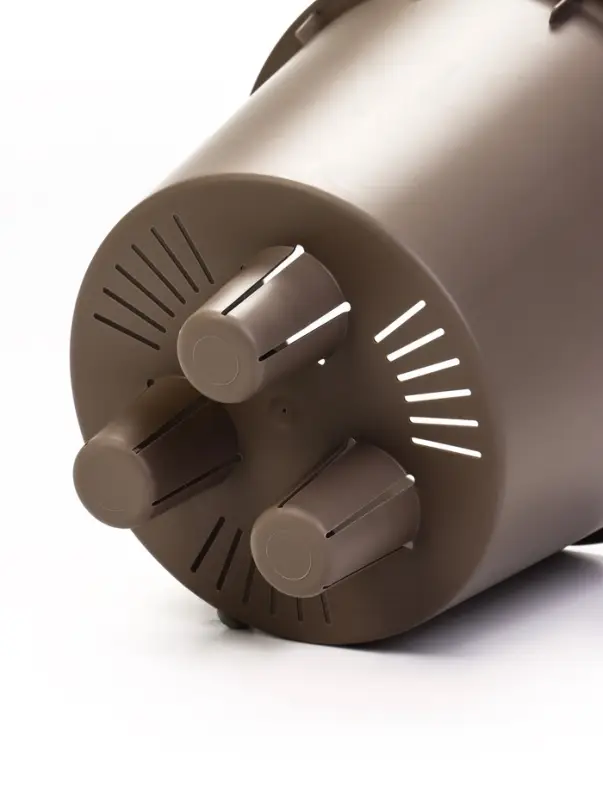 Кашпо со вставкой 3,7 л d22 см h20 см РАМОНА серый