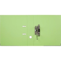 Папка-регистратор 75мм Attache салатовая ПБП2 метал кант карман корешок