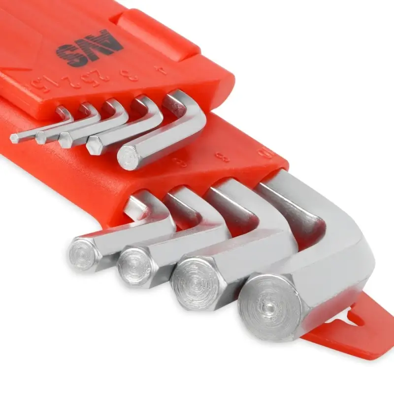 Набор ключей торцевых шестигранных шаровых 9 предметов (1,5-10мм) AVS HKS-9B