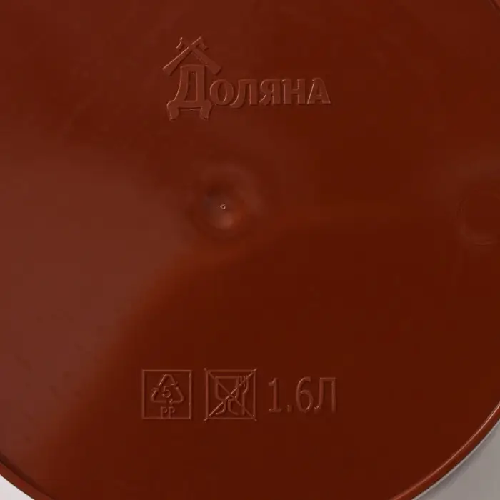 Горшок для цветов с поддоном Доляна «Кракле», 1,6 л, d=14 см, h=15,5 см, цвет коричневый Горшок для цветов с поддоном Доляна «Кракле», 1,6 л, d=14 см, h=15,5 см, цвет коричневый