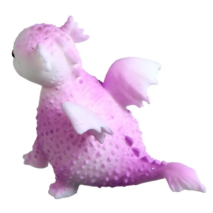 Мялка «Дракоша» с пастой, цвета МИКС