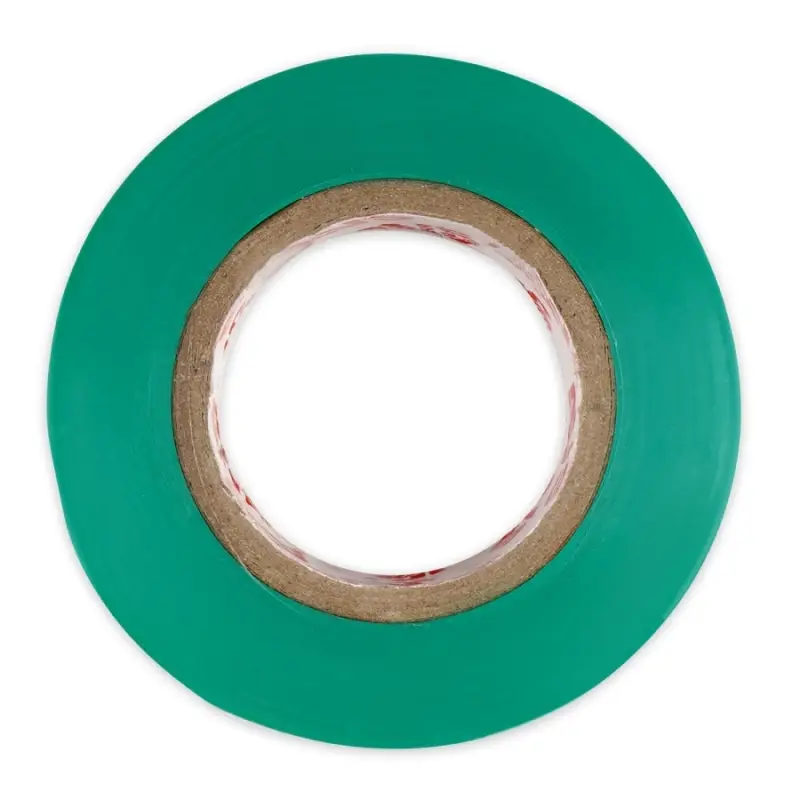 Лента изоляционная ПВХ AVS SCH-005 19 mm x 20 m (зеленая)