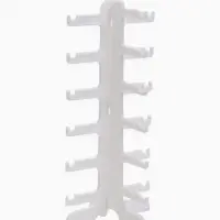 Подставка под очки 6 мест, 16&times;14.5&times;35.5 см, белая