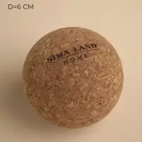 Мяч массажный Sima-Land Home, d=6 см, пробка