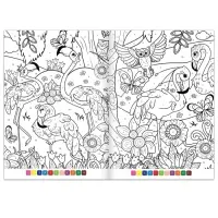 Раскраска по номерам &laquo;Страна волшебства&raquo;, 16 стр., формат А4