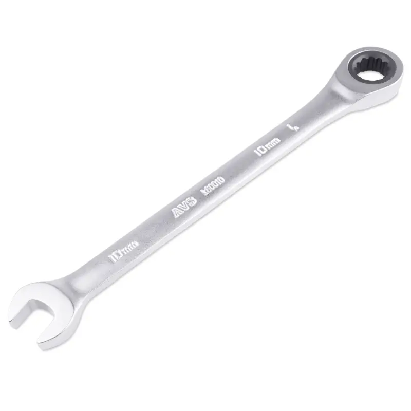 Ключ гаечный комбинированный трещоточный (10 мм) AVS K60010