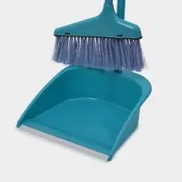 Набор для уборки Доляна: щётка для пола 23&times;78 см, совок 25&times;26&times;71 см, ручки металлические, МИКС