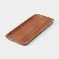 Блюдо, 45&times;20&times;2 см, тиковое дерево