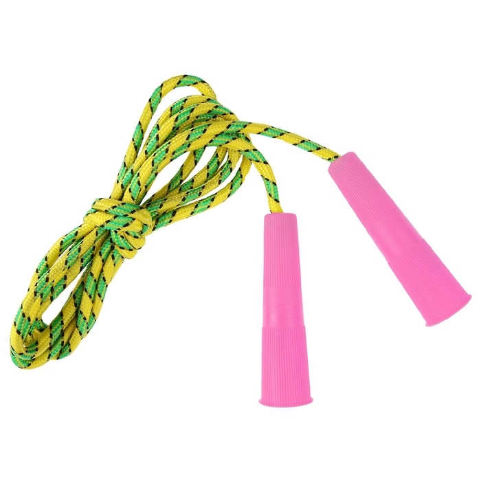Скакалка, 2,2 м, цвета МИКС Скакалка, 2,2 м, цвета МИКС