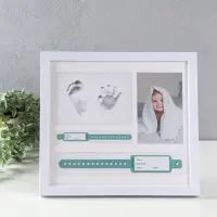 Фоторамка пластик 10х15 см с полимерной глиной "Первое фото" белая 30,8х33,5х2 см Фоторамка пластик 10х15 см с полимерной глиной "Первое фото" белая 30,8х33,5х2 см