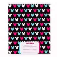 Тетрадь в линейку 24 листа, 4 вида МИКС, обложка мелованный картон, «Минни Маус» Тетрадь в линейку 24 листа, 4 вида МИКС, обложка мелованный картон, «Минни Маус»