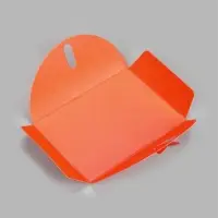 Конверт подарочный для сертификата, 10.5&times;7.2 см, перламутр, оранжевый