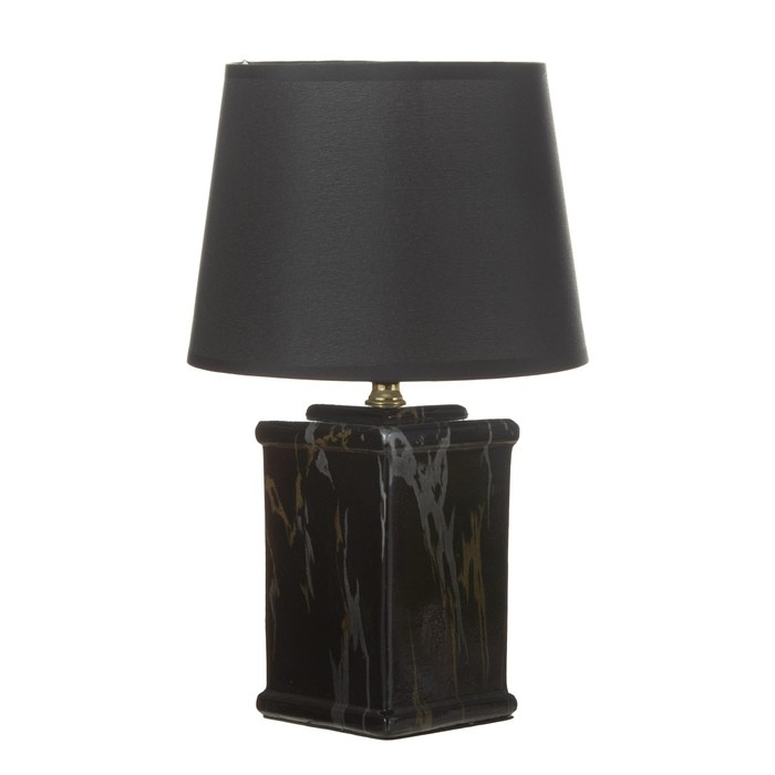 Настольная лампа Настольная лампа "Лианн" Е14 40Вт черный 18,8х17,8х30,5 см RISALUX