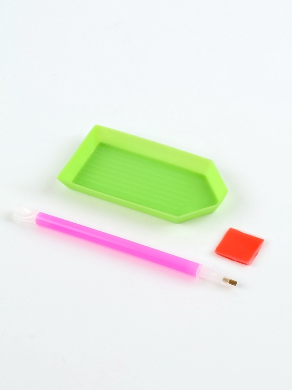 Алмазная мозаика с полным заполнением на холсте с подрамником «Витраж с оленем», 40 х 50 см Алмазная мозаика с полным заполнением на холсте с подрамником «Витраж с оленем», 40 х 50 см