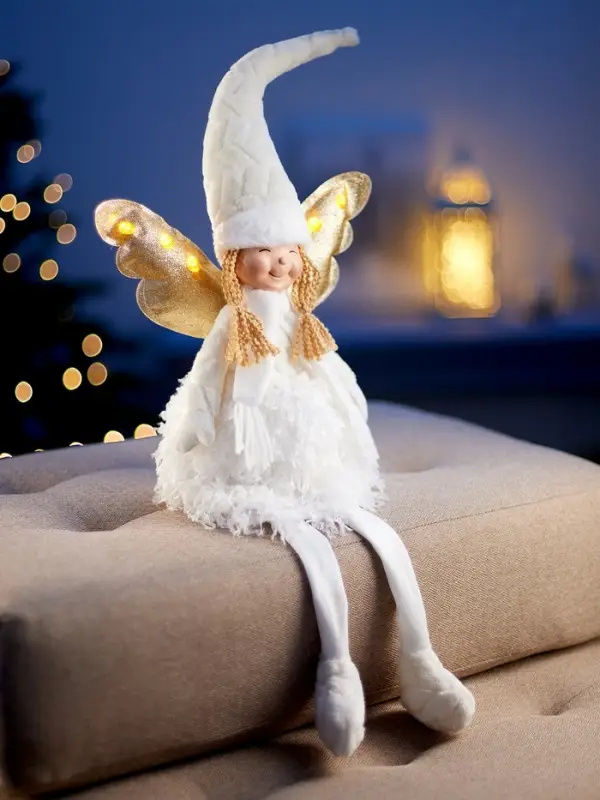 Фигура текстиль «Кукла в белом» 70 см, 6 LED, AG10x3 (в компл.), Т/БЕЛЫЙ Фигура текстиль «Кукла в белом» 70 см, 6 LED, AG10x3 (в компл.), Т/БЕЛЫЙ