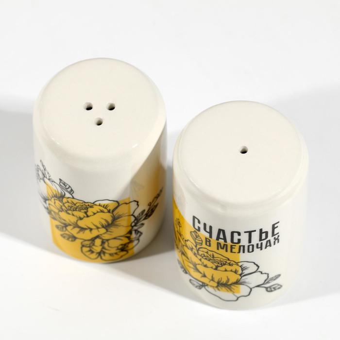 Набор «Счастье в мелочах», солонка, перечница Набор «Счастье в мелочах», солонка, перечница