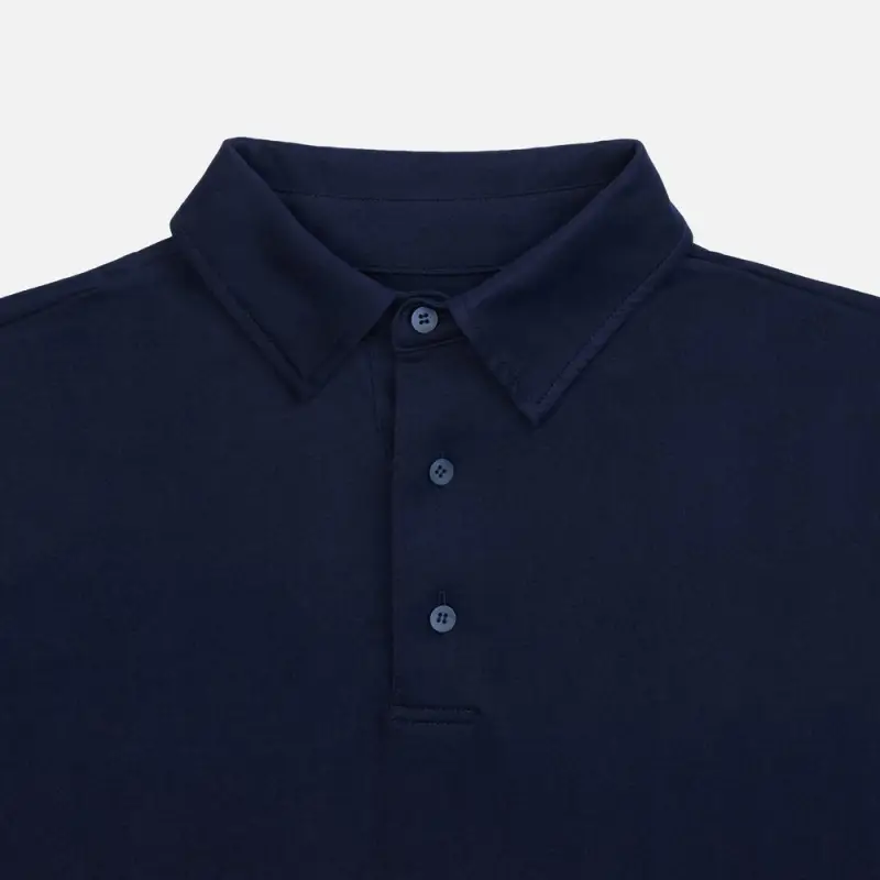 Рубашка поло унисекс Senti, темно-синяя, размер S Рубашка поло унисекс Senti, темно-синяя, размер S