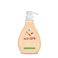 Крем-мыло жидкое с перламутром "Cremy" миндальное молочко с дозатором 250 мл. Clean&Green CG8410