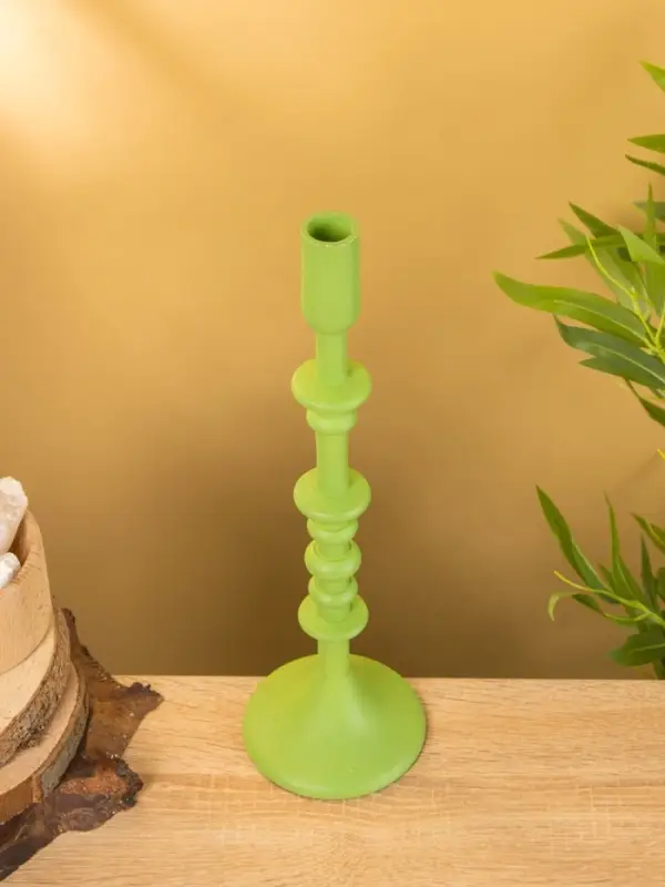 Подсвечник на 1 свечу "Кипарис" 10х10х35 см