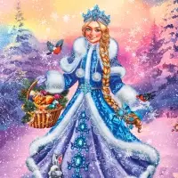 Пакет подарочный новогодний ламинированный, «Снегурочка ждет Деда Мороза» , 18×10×22.3 см Пакет подарочный новогодний ламинированный, «Снегурочка ждет Деда Мороза» , 18×10×22.3 см